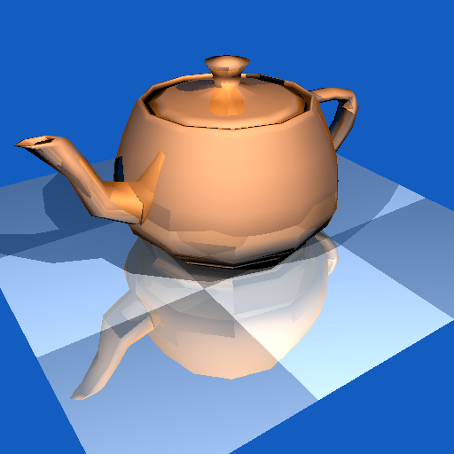 teapot with phong shading